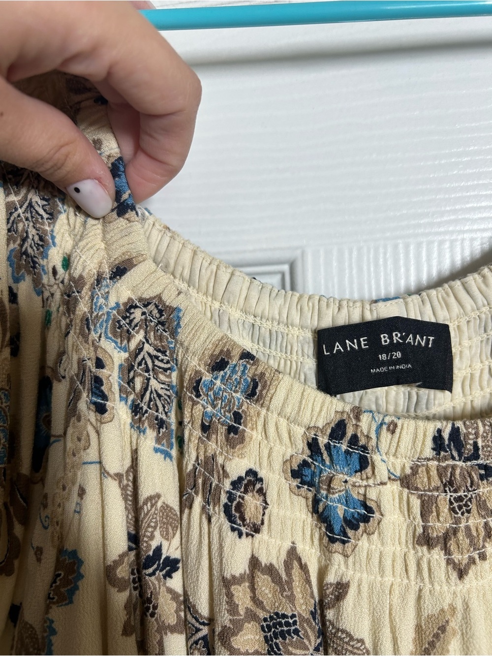 Lane Bryant Floral Maxi Dress – Size 18/20 - Picture 4 of 10